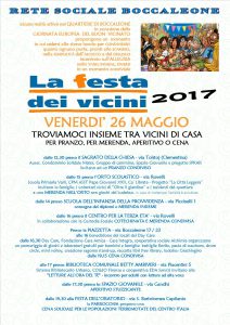 festa dei vicini 2017